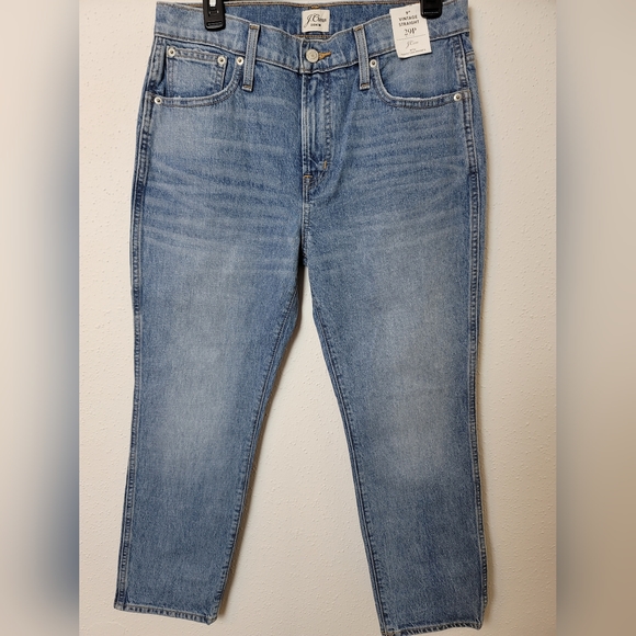 J.Crew Women’s Size 29P Petite Vintage Straight Medium Wash Blue Jeans - Picture 3 of 10